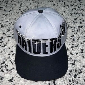 Oakland raiders vintage hat